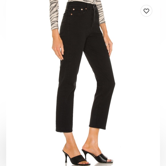 Levi’s wedgie ankle jeans in color ‘black heart’ - Picture 3 of 7